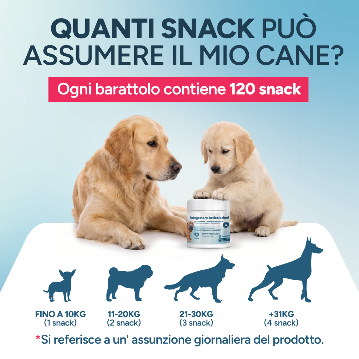 Integratore per Articolazioni per Cani