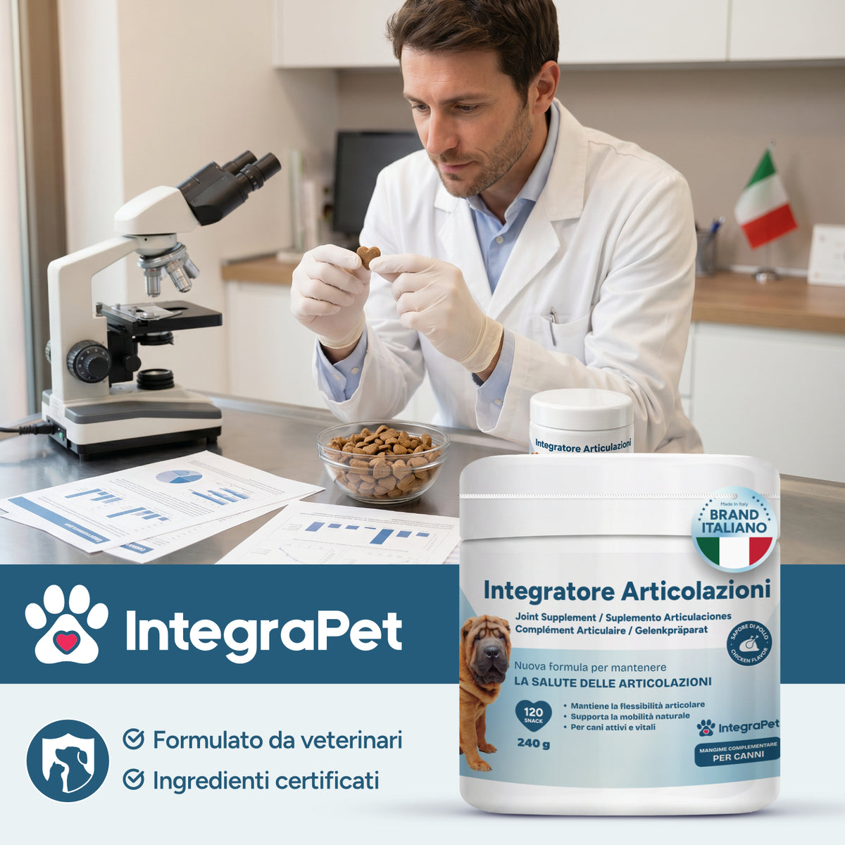 Integratore per Articolazioni per Cani