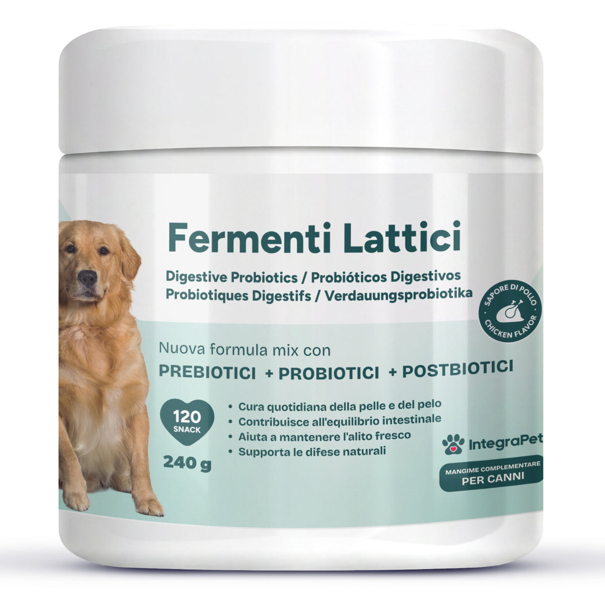 Probiotici Prurito e Alito Cane