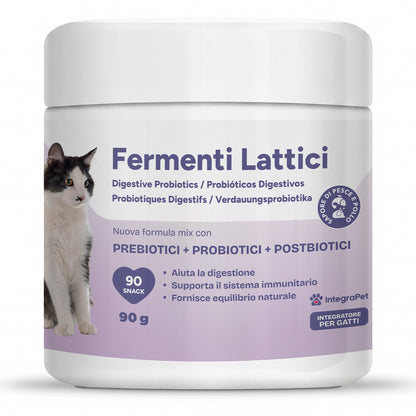 Probiotici per Gatti con Fermenti Lattici per Gatti 