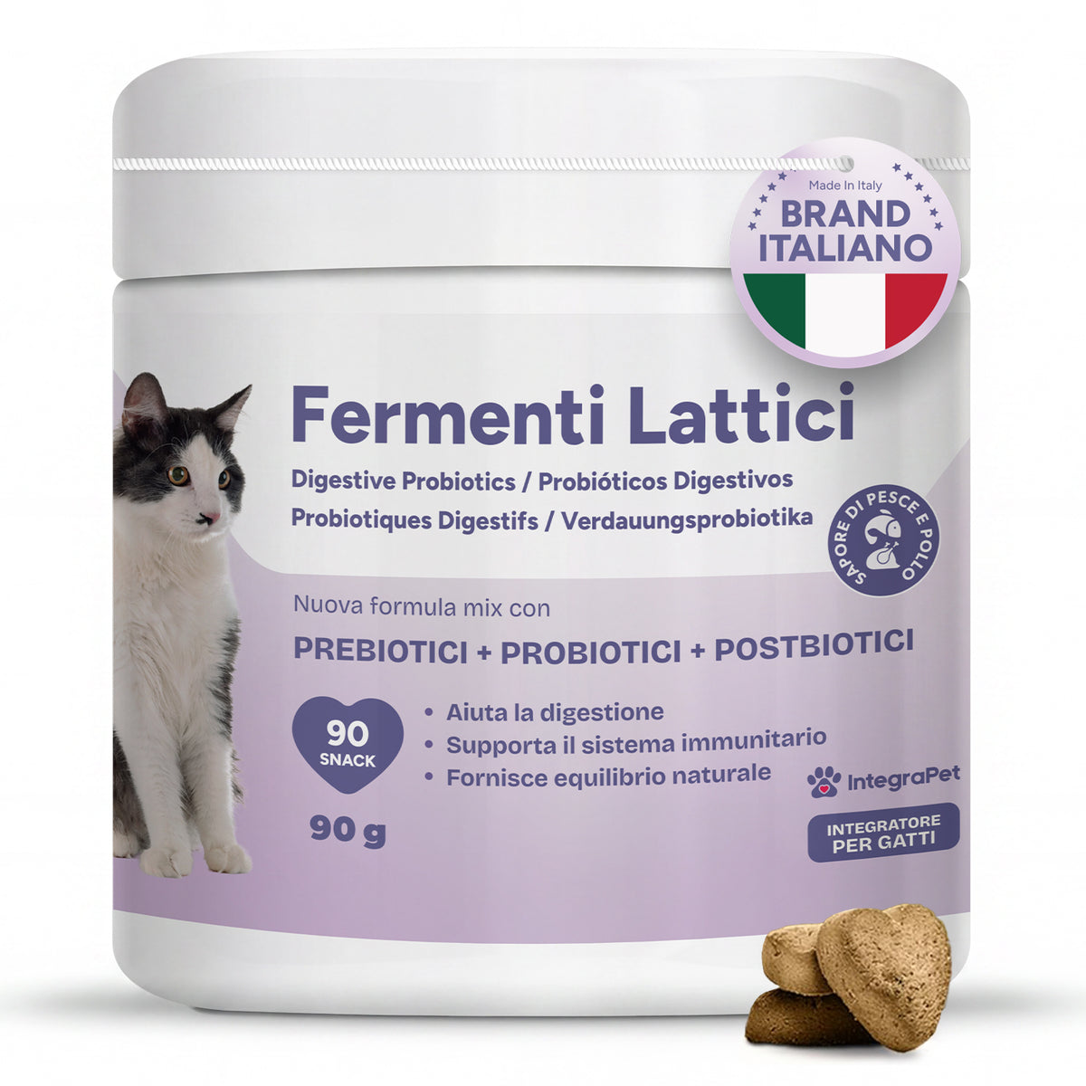 Probiotici per Gatti con Fermenti Lattici per Gatti 